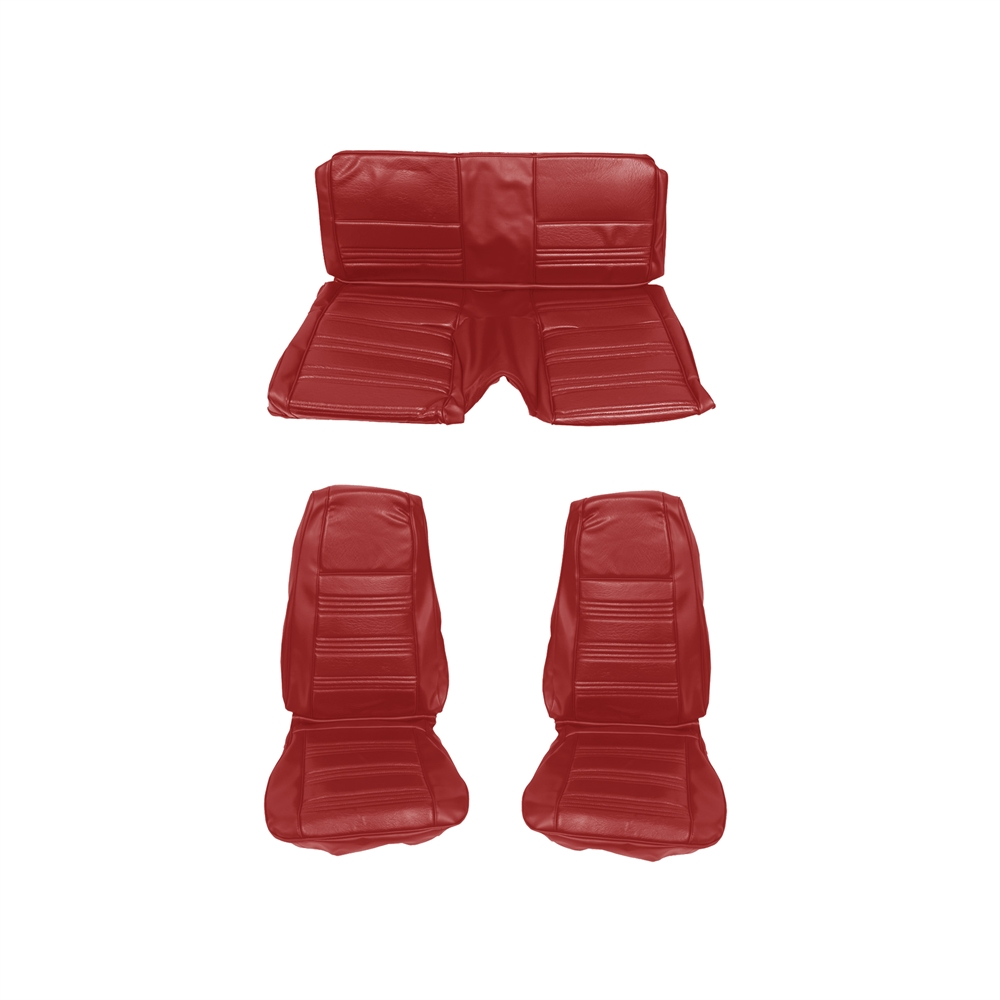 Sitzbezugsatz Standard, 70 Fastback, Zinnoberrot (Vermillion)