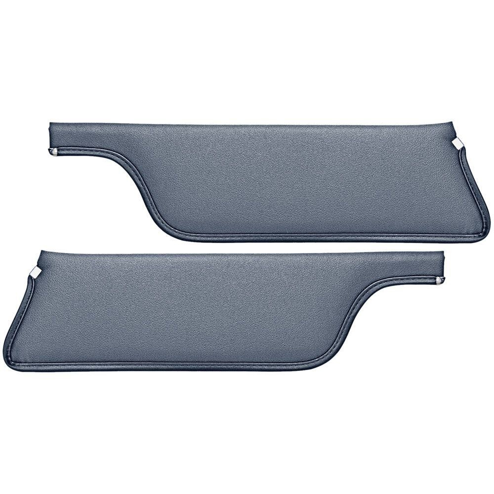 Sonnenblenden, Coupe & Fastback, Paar, 67-68, Mittelblau