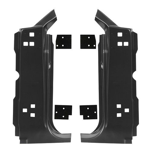 A-Säule - Trägerblech Türscharnier, 65-66, RH & LH A-Säule - Trägerblech Türscharnier, 65-66, RH & LH
