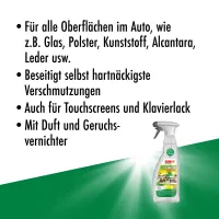 SONAX CleanStar Ecocert (750 ml) Reiniger für alle Oberflächen im Innenraum