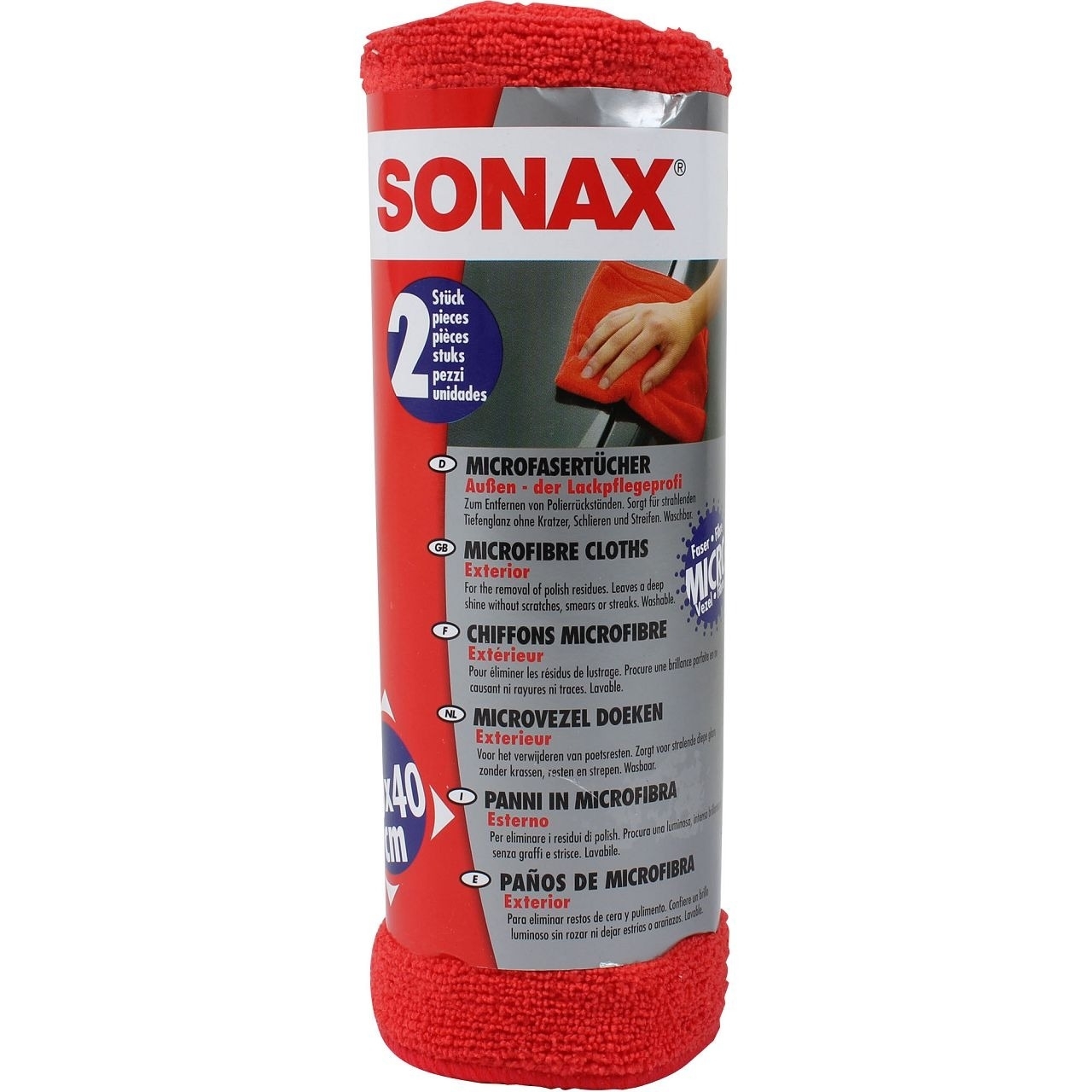SONAX MicrofaserTücher - Außen