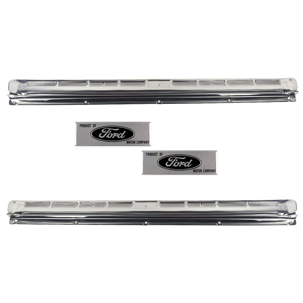 Türeinstiegsleisten 65-66, Cabriolet, Edelstahl Türeinstiegsleisten 65-66, Cabriolet, Edelstahl