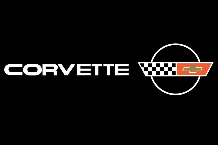 Kotflügelschoner mit - Corvette C4 - Logo, Stück