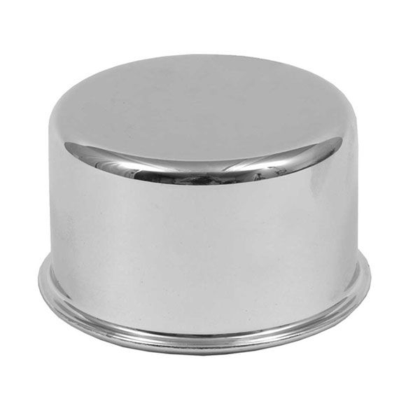Öldeckel, 65-66, 260-289cui, Chrom, für Rohrstutzen (Push On) Öldeckel, 65-66, 260-289cui, Chrom, für Rohrstutzen (Push On)