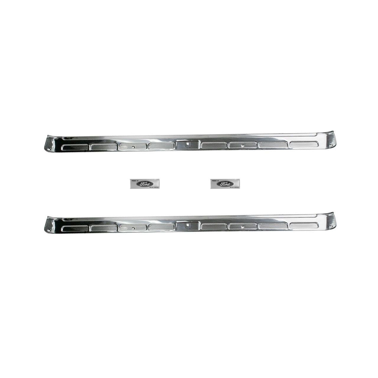 Türeinstiegsleisten, 65-66, Coupe & Fastback, Concours Türeinstiegsleisten, 65-66, Coupe & Fastback, Concours