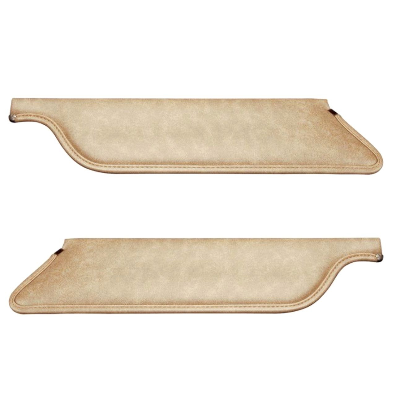 Sonnenblenden, Coupe & Fastback, Paar, 67-68, Beige