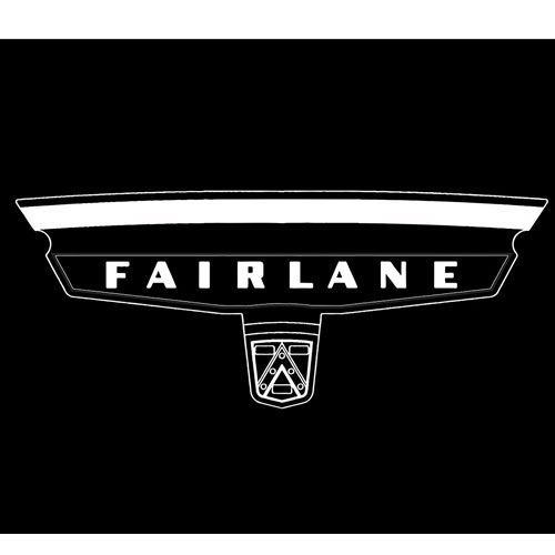 Kotflügelschoner mit - Fairlane - Logo, Stück