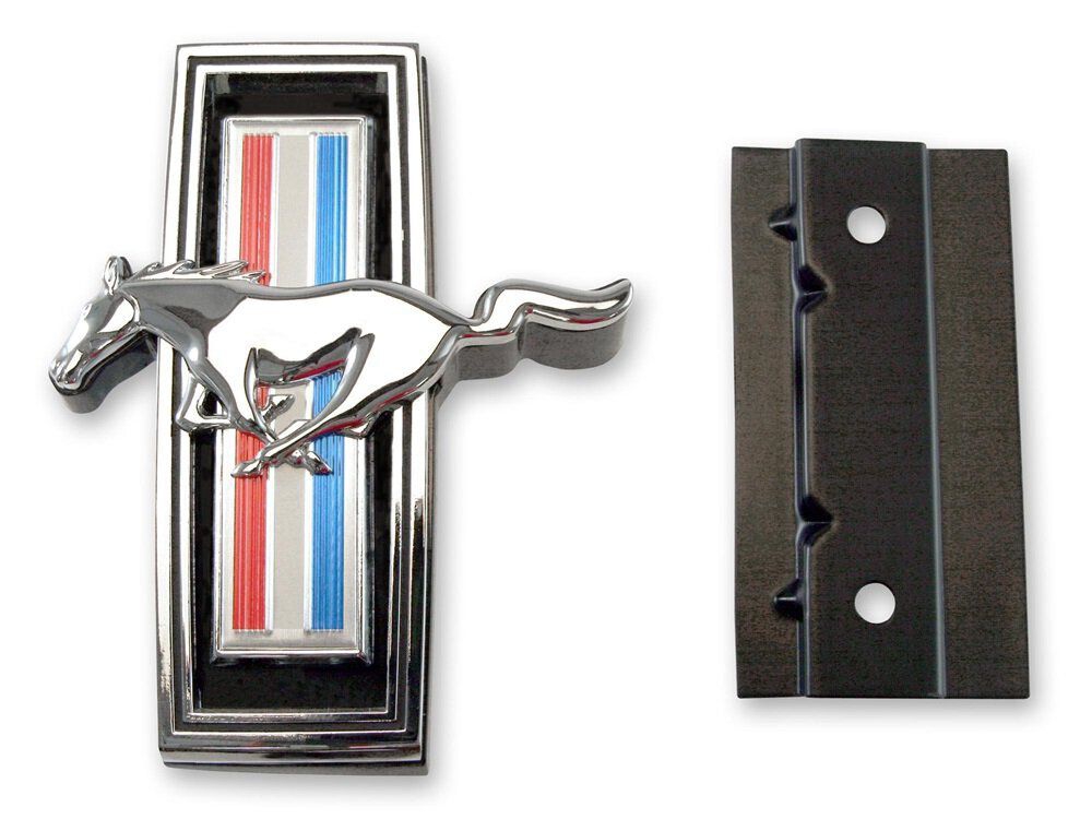 Ornament Mustang im Kühlergrill, 69 Ornament Mustang im Kühlergrill, 69