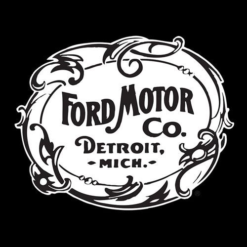 Kotflügelschoner mit - Ford Heritage - Logo, Stück