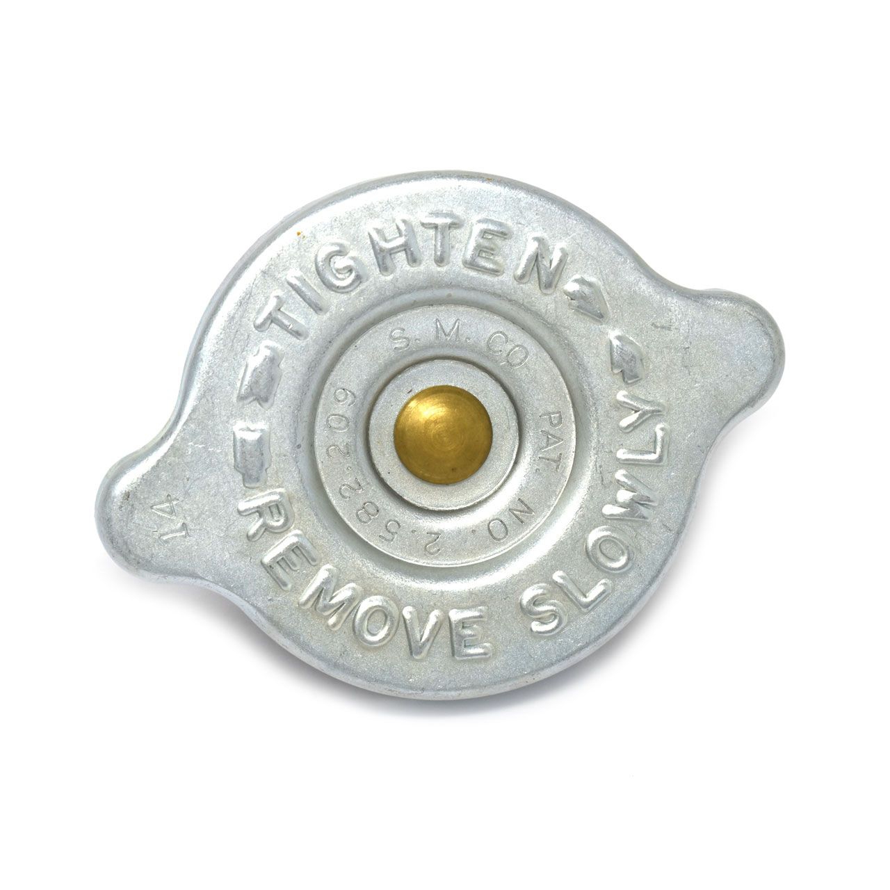 Kühlerverschlußdeckel, alle 64-66, verzinkt, SMCO, 14lbs, Concours Kühlerverschlußdeckel, alle 64-66, verzinkt, SMCO, 14lbs, Concours