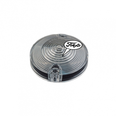 Blinkerglas 67-68 Weiß, RH oder LH, OEM