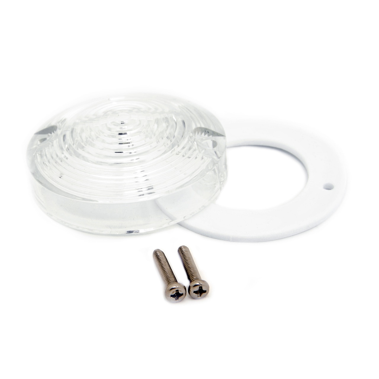 Blinkerglas 67-68 Weiß, RH oder LH, Repro