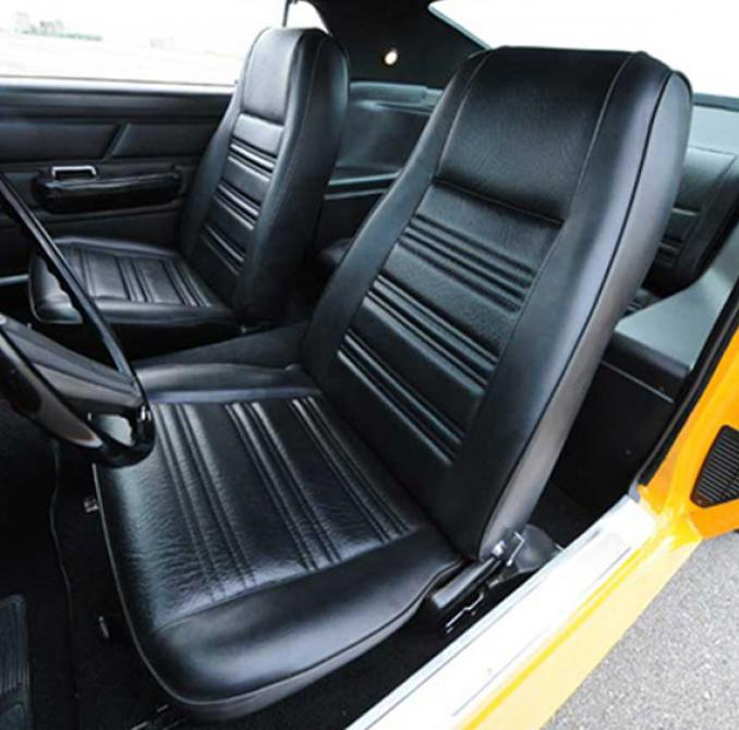 Sitzbezugsatz Standard, 70 Coupe, Schwarz (Black)