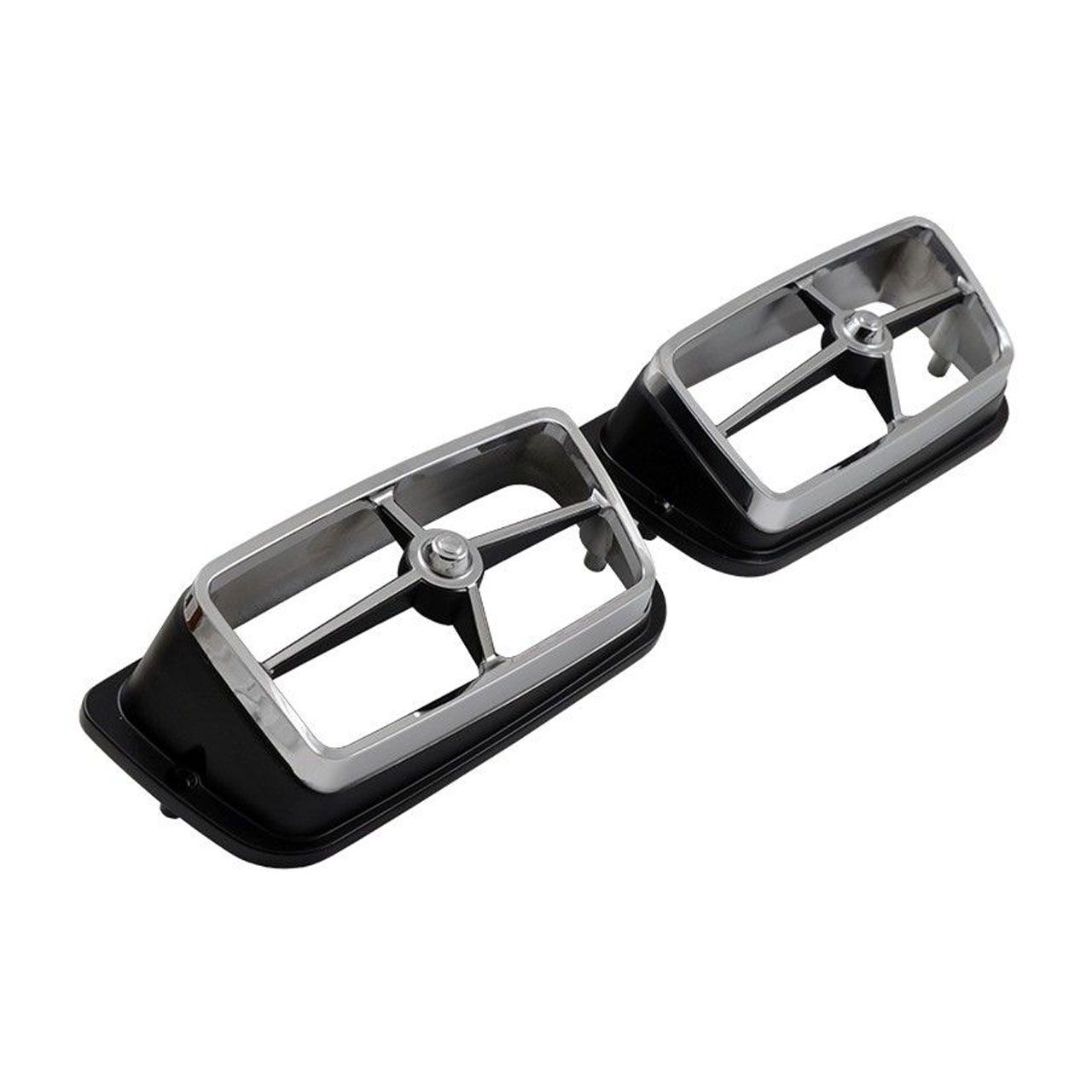 Zierblenden für Sport Lamps im Grill für 70 MachI & 69-70 Shelby Zierblenden für Sport Lamps im Grill für 70 MachI & 69-70 Shelby
