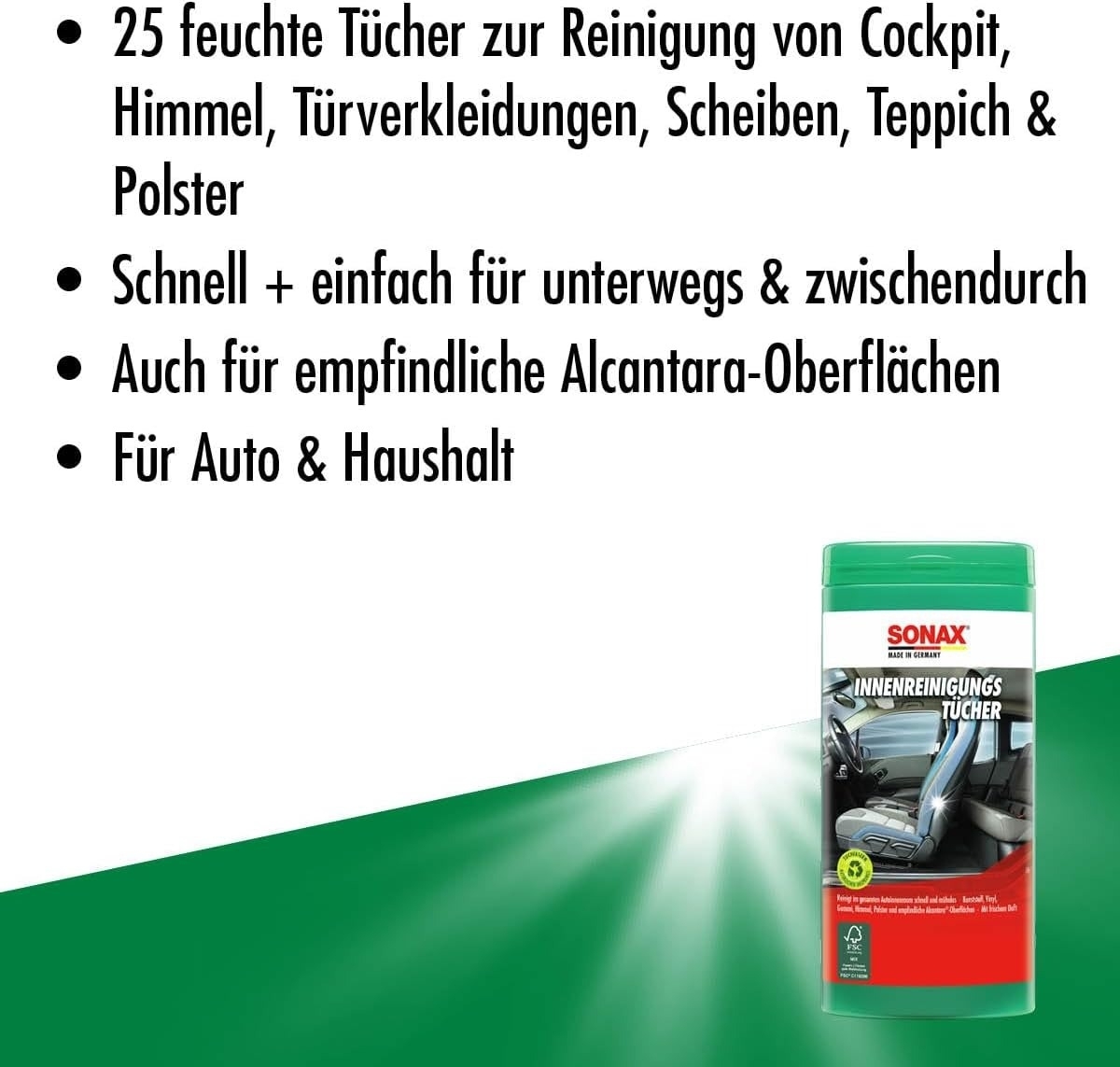 SONAX Innenreinigungstücher Box