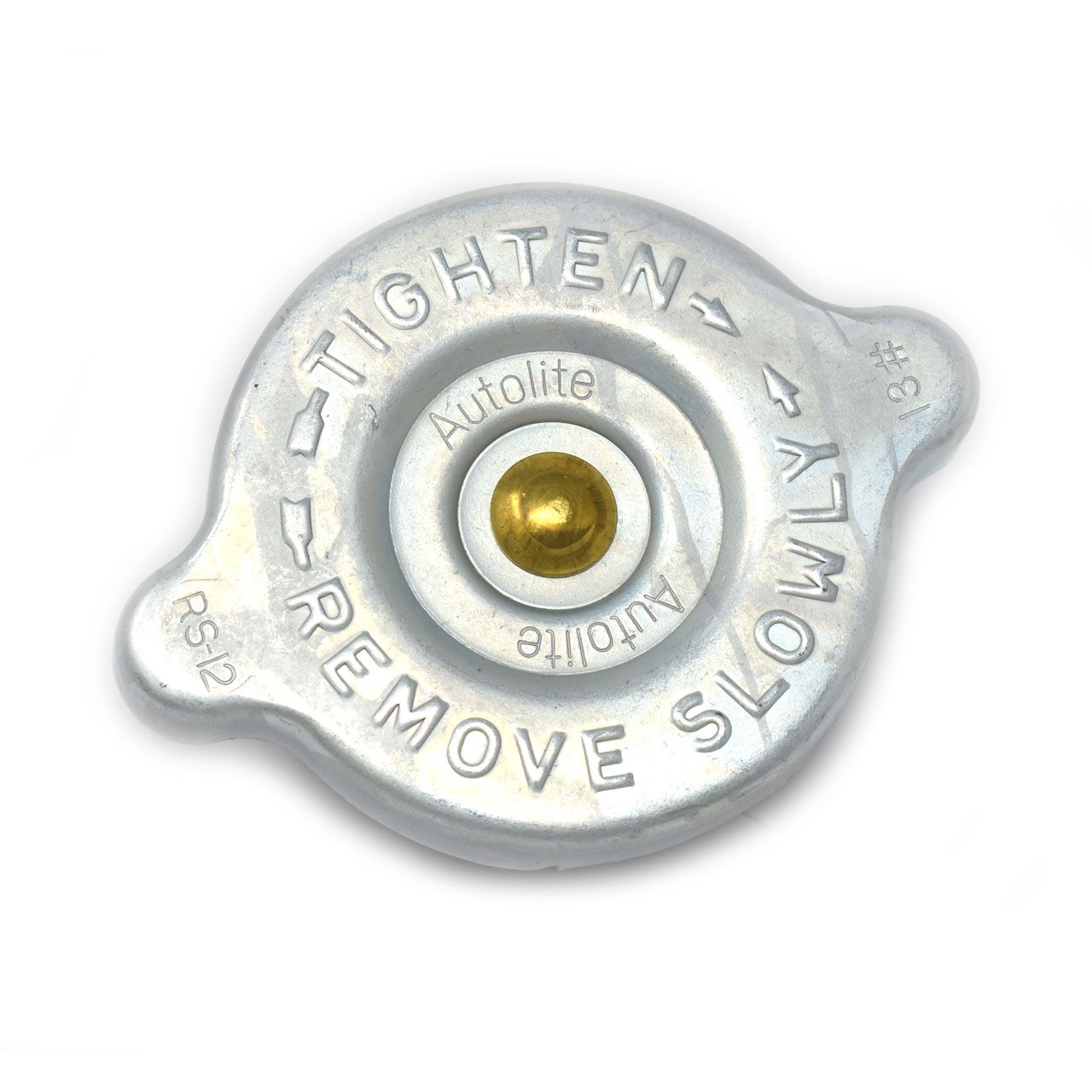 Kühlerverschlußdeckel, alle 67-71, verzinkt, Autolite 13lbs, Concours