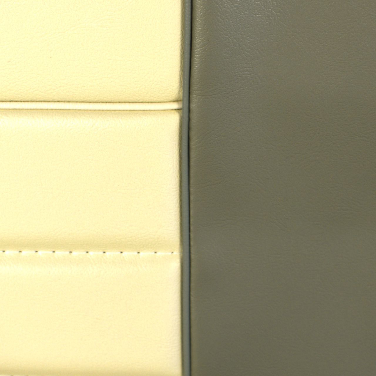 Sitzbezugsatz Pony, 65-66 Coupe, Efeu-Gold/Weiß (Ivy/White)
