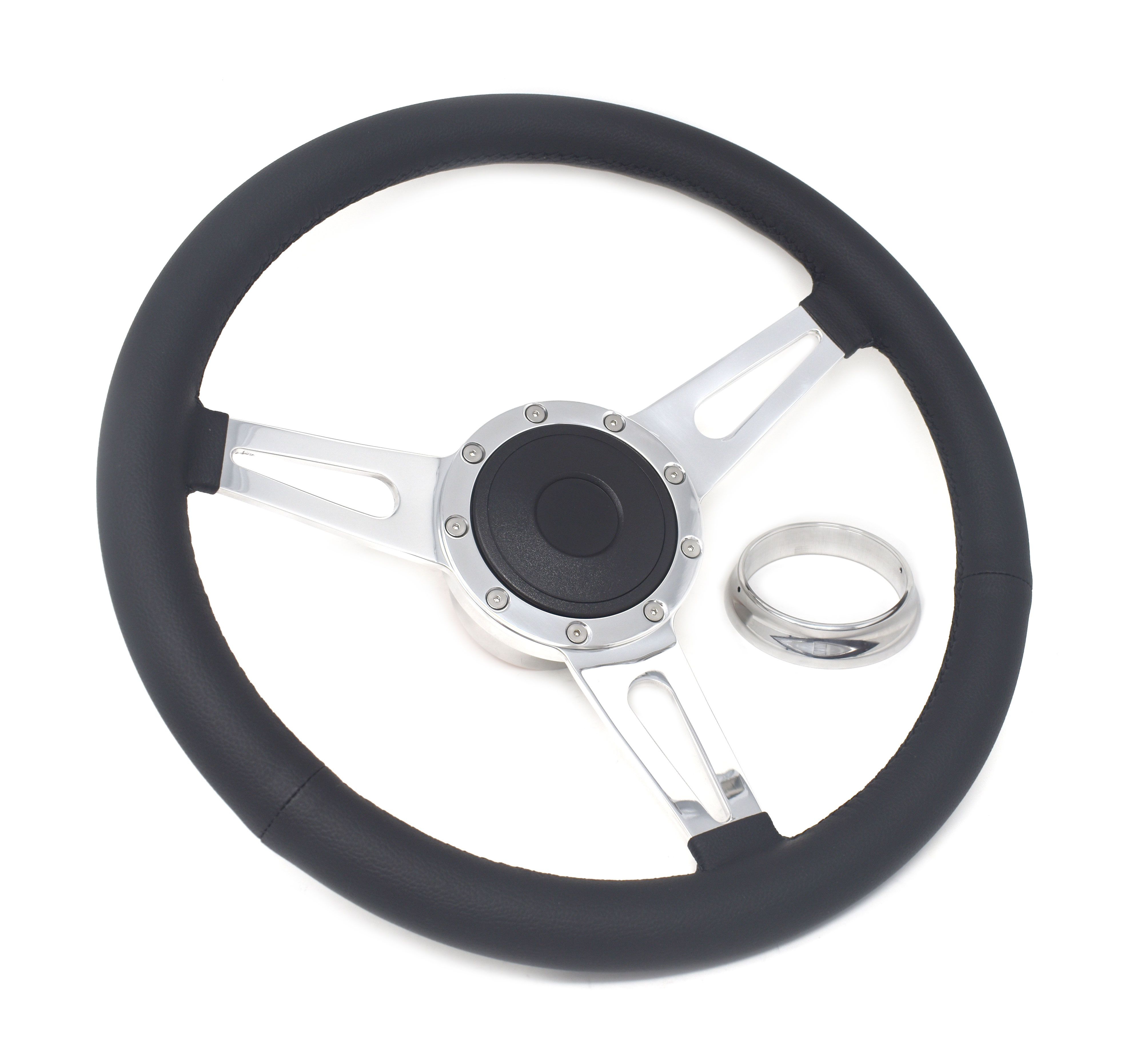 Lenkrad 3-Speichen "Sebring Style" in 14", 68-73 Lenkrad 3-Speichen "Sebring Style" in 14", 68-73