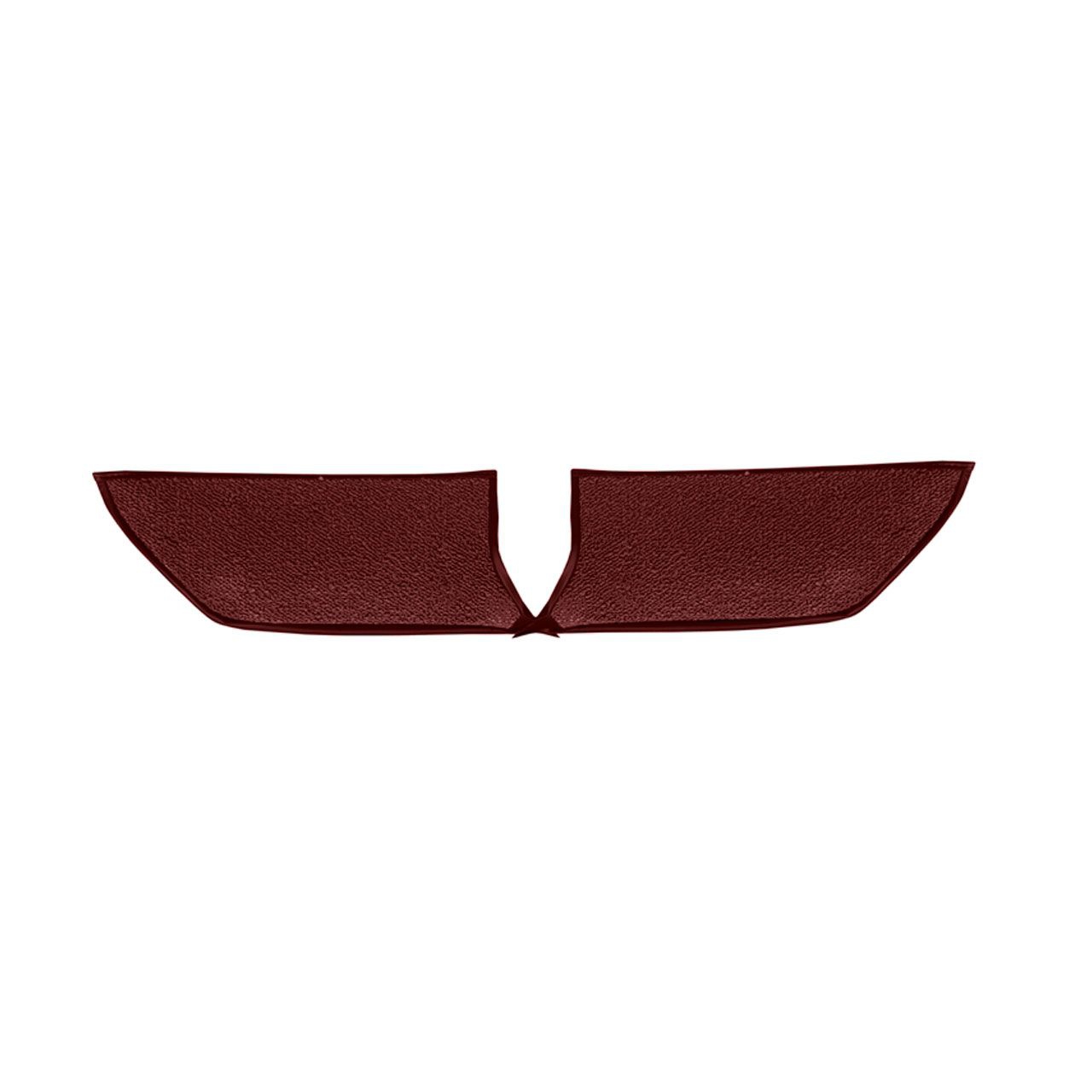 Teppichbezug Fußraumverkleidung, Cabriolet, 65-68, Rotbraun Teppichbezug Fußraumverkleidung, Cabriolet, 65-68, Rotbraun