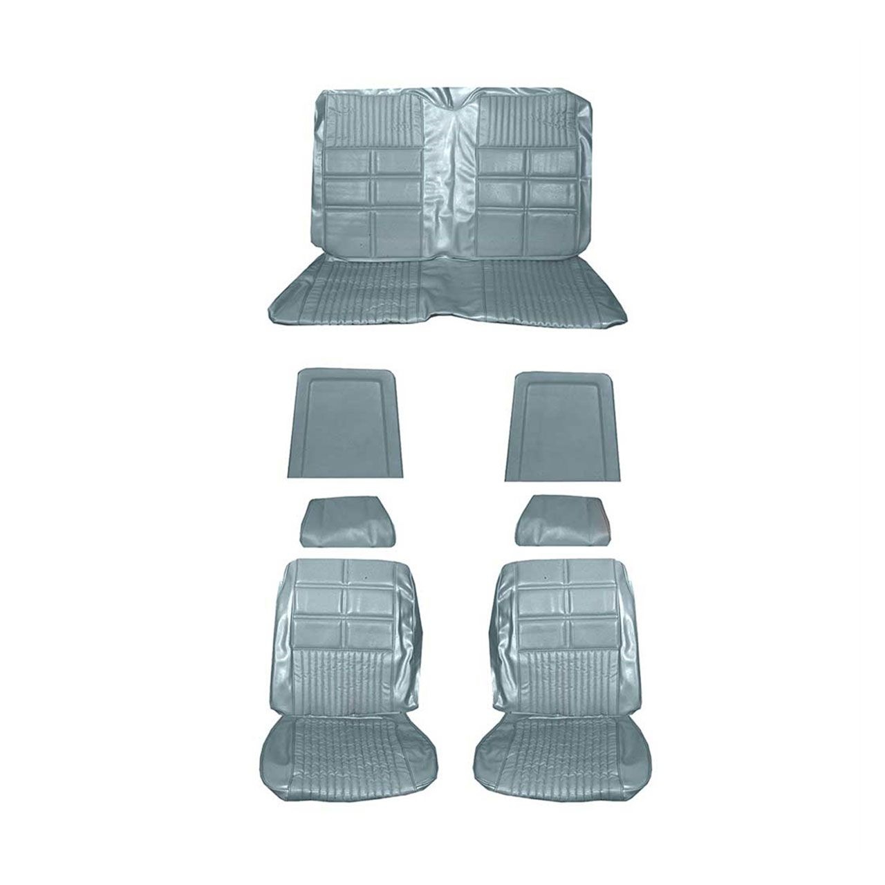 Sitzbezugsatz Deluxe, 69 Cabriolet, Hellblau (Light Blue)