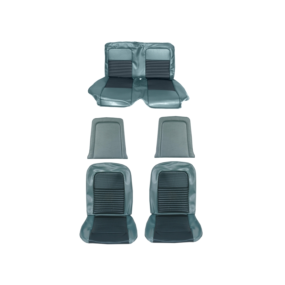 Sitzbezugsatz Standard, 67 Coupe, Türkis (Aqua)