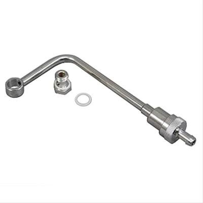 Kraftstoffanschlußleitung mit Filter, verchromt, für Edelbrockvergaser Kraftstoffanschlußleitung mit Filter, verchromt, für Edelbrockvergaser