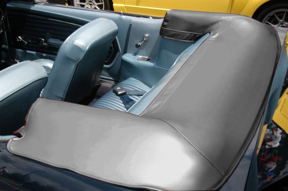 Verdeckhülle/Persening Schwarz 67