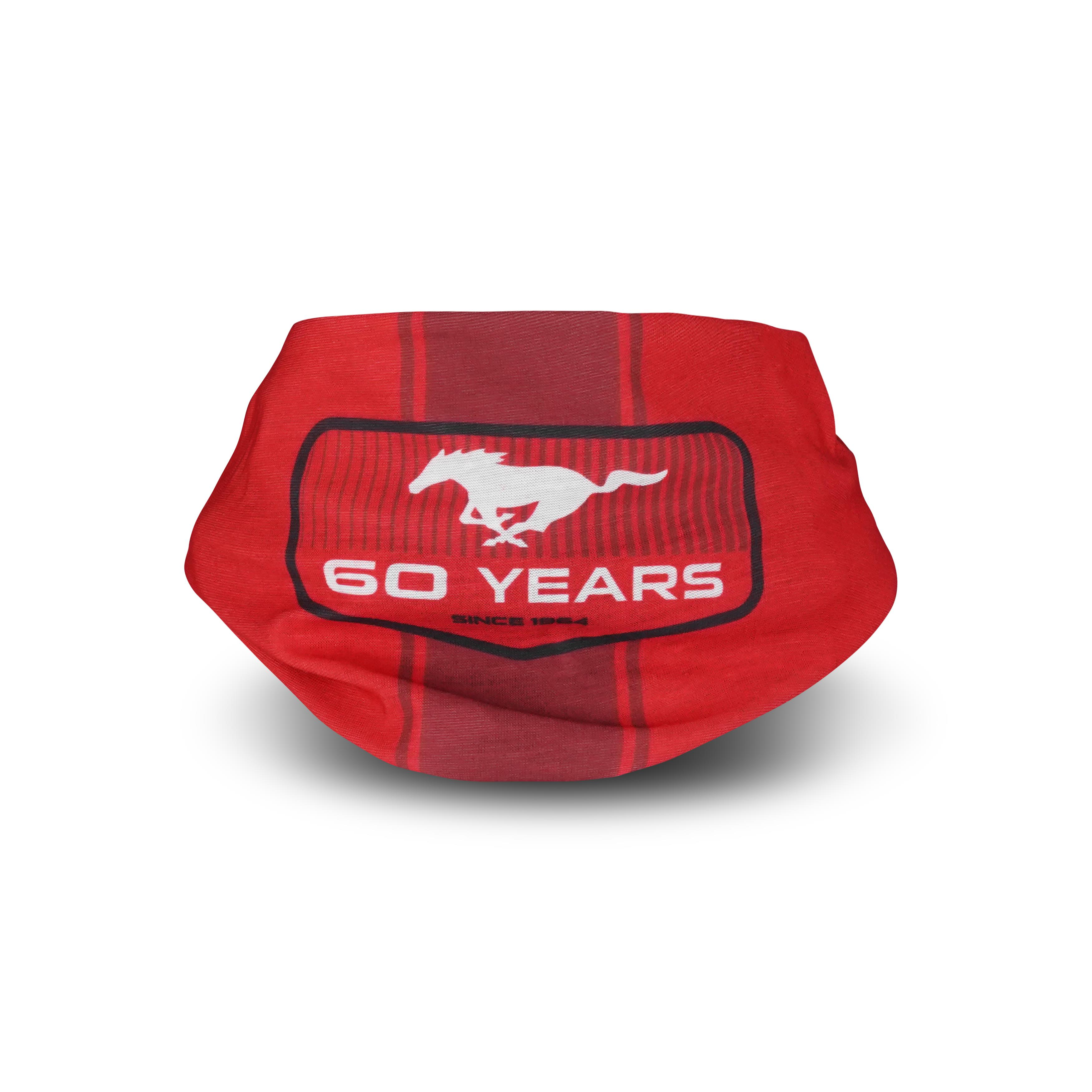 Ford Mustang 60. Years Schlauchtuch rot