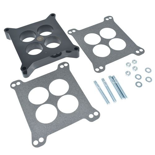 Distanzplatte Kunststoff für 4V-Vergaser, 25,4mm, 65-73 Distanzplatte Kunststoff für 4V-Vergaser, 25,4mm, 65-73