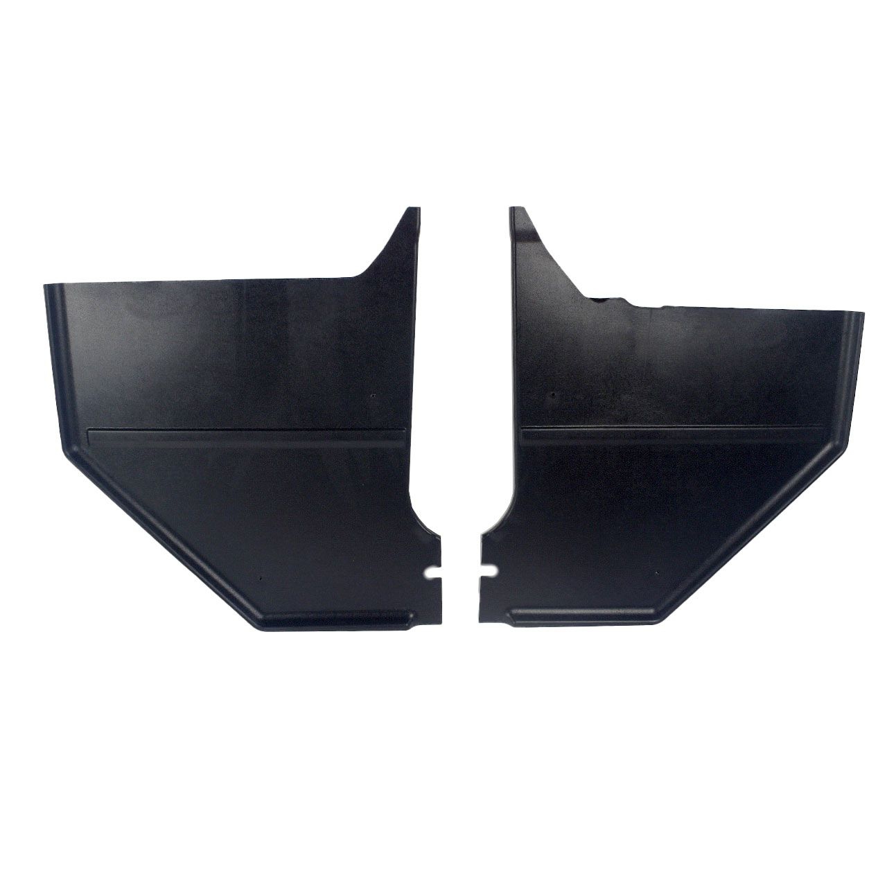 Fußraumverkleidung, Coupe & Fastback, 65-66, Schwarz Fußraumverkleidung, Coupe & Fastback, 65-66, Schwarz