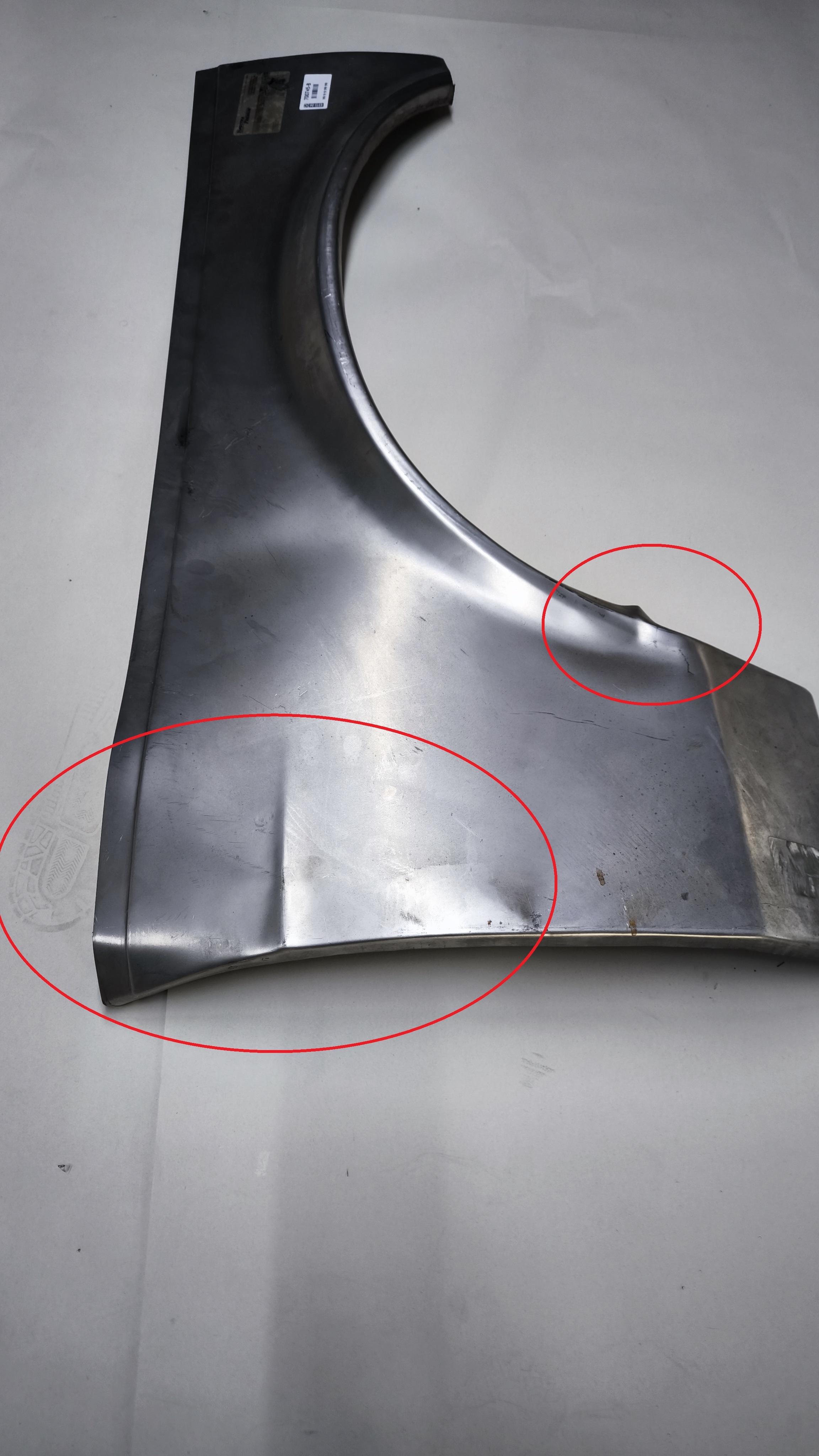 Radlauf hinten, 71-73, LH