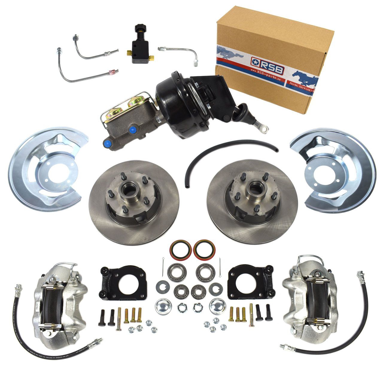 Bausatz Scheibenbremse, 65-66, V8, AT, RSB-KIT - NEU Bausatz Scheibenbremse, 65-66, V8, AT, RSB-KIT - NEU