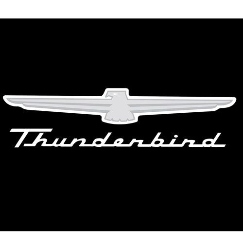 Kotflügelschoner mit - Thunderbird - Logo, Stück
