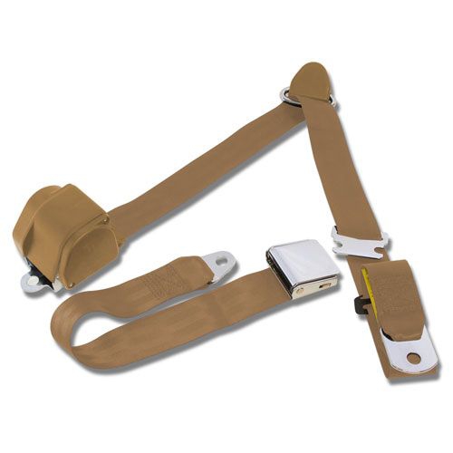 3-Punkt Sicherheitsgurt, 65-73, Beige 3-Punkt Sicherheitsgurt, 65-73, Beige