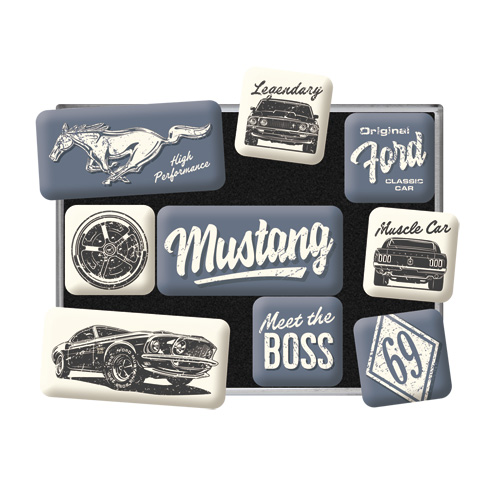 Ford Mustang Magnetset The Boss