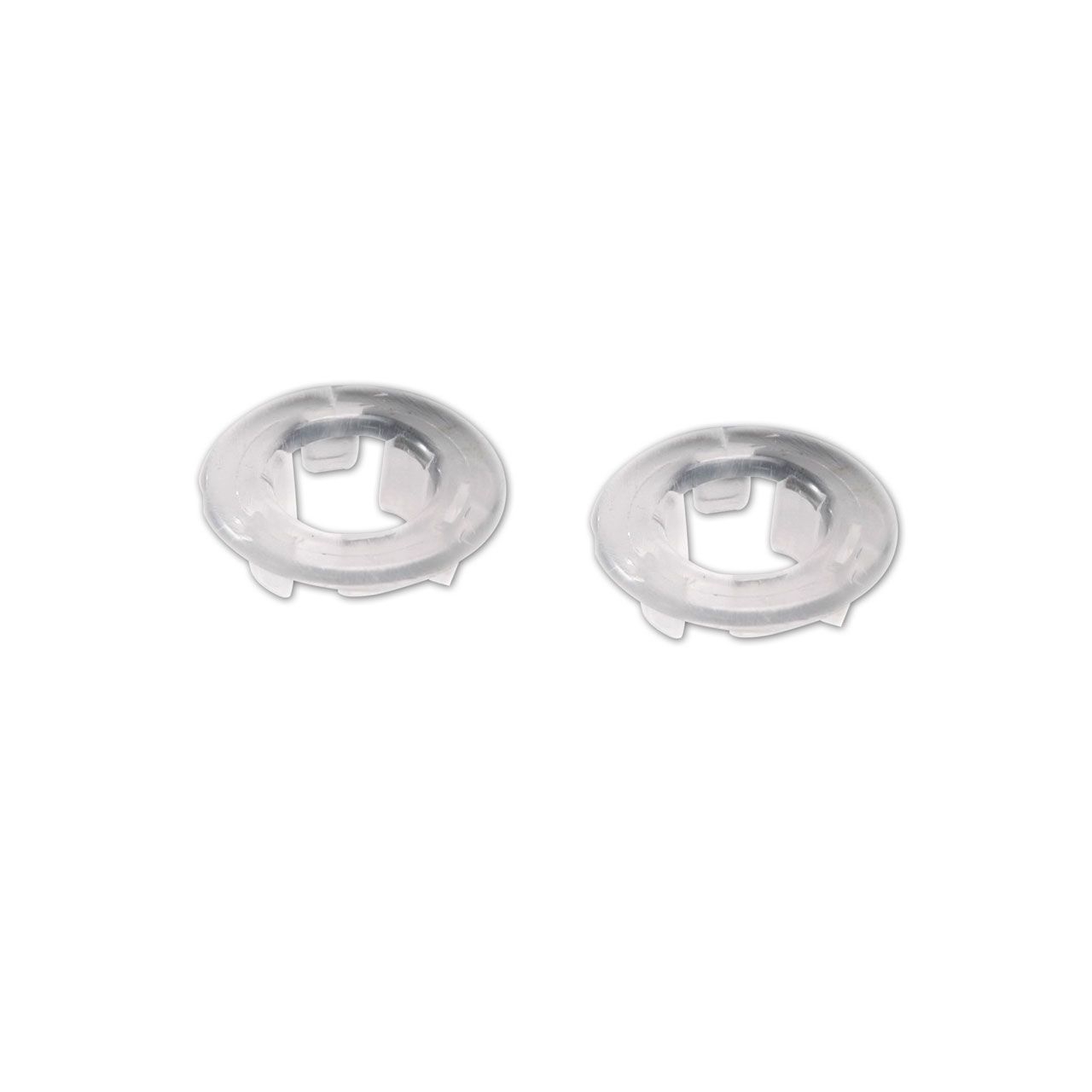 Rosette für Verriegelungsknopf, Transparent Rosette für Verriegelungsknopf, Transparent