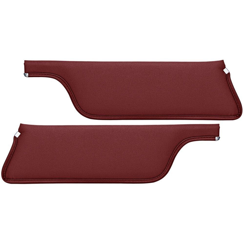 Sonnenblenden, Coupe & Fastback, Paar, 67-68, Rotbraun