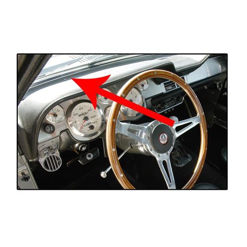 Abschlußleiste Armaturenbrett, 67-68 Abschlußleiste Armaturenbrett, 67-68