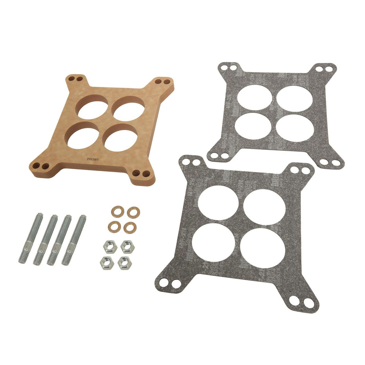 Distanzplatte Verbundstoff für 4V-Vergaser, 12,7mm, 65-73 Distanzplatte Verbundstoff für 4V-Vergaser, 12,7mm, 65-73