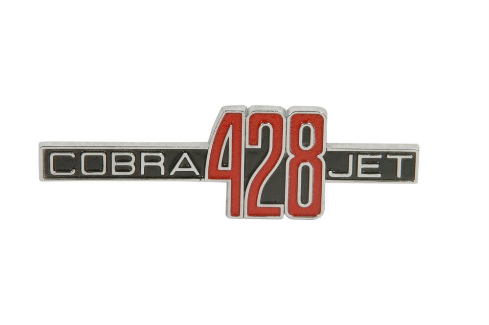 Emblem 428 Cobra Jet, 69-70 GT500