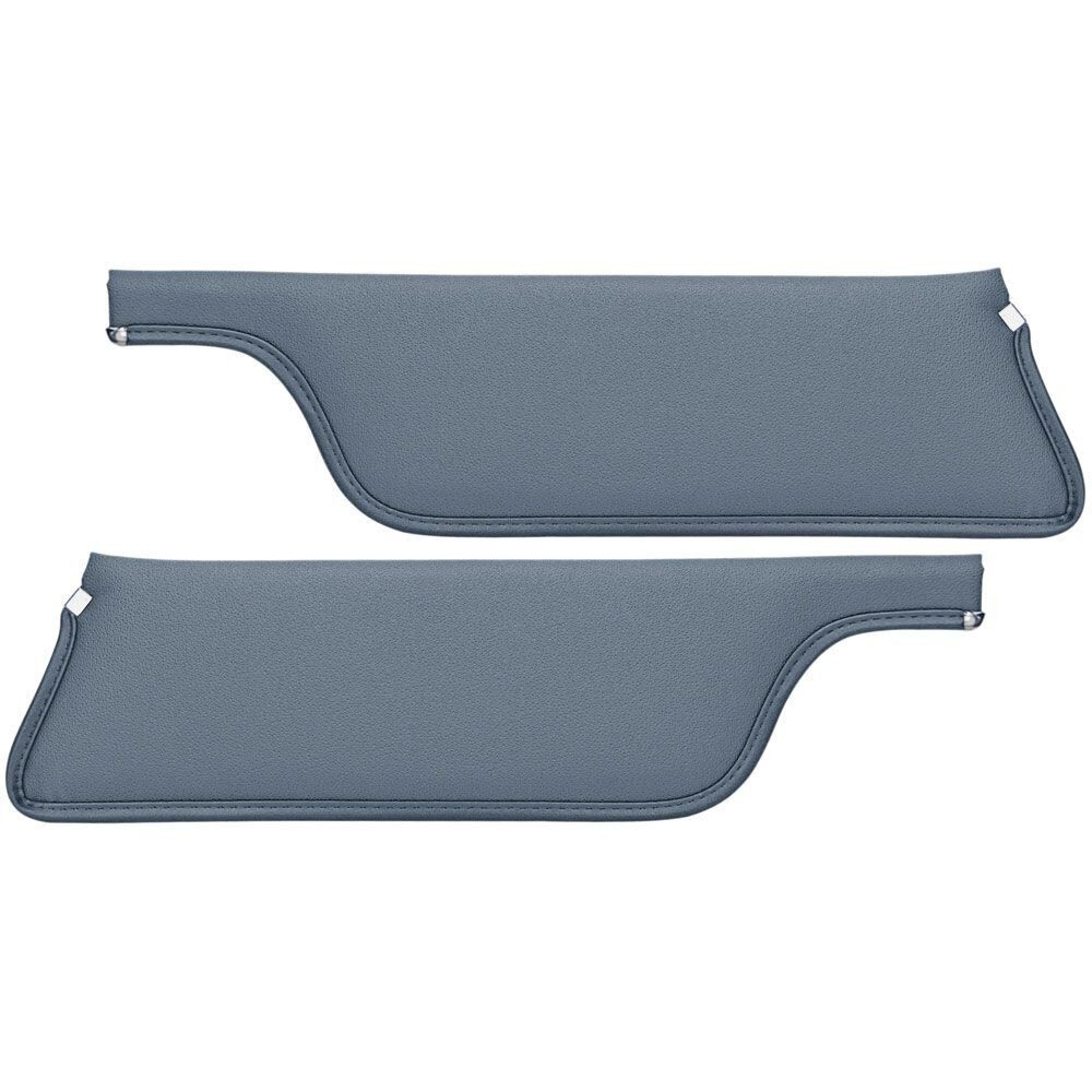 Sonnenblenden, Coupe & Fastback, Paar, 67-68, Hellblau Sonnenblenden, Coupe & Fastback, Paar, 67-68, Hellblau