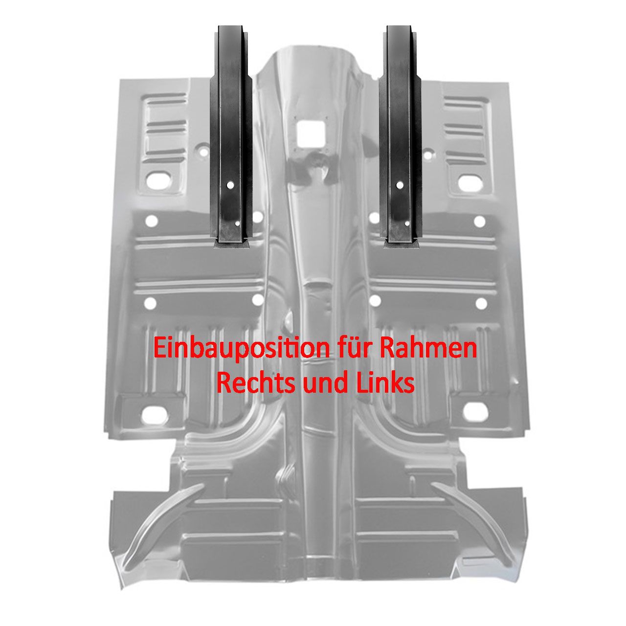 Rahmen Fußraum innen, 69-70, alle, RH und LH