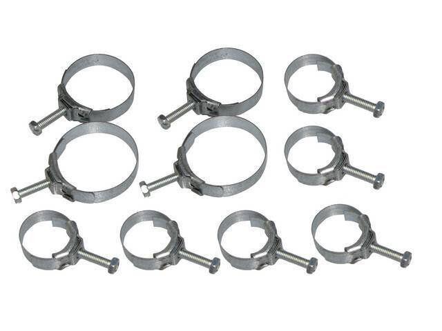 Schlauchschellensatz 390-428, 67-70, OEM