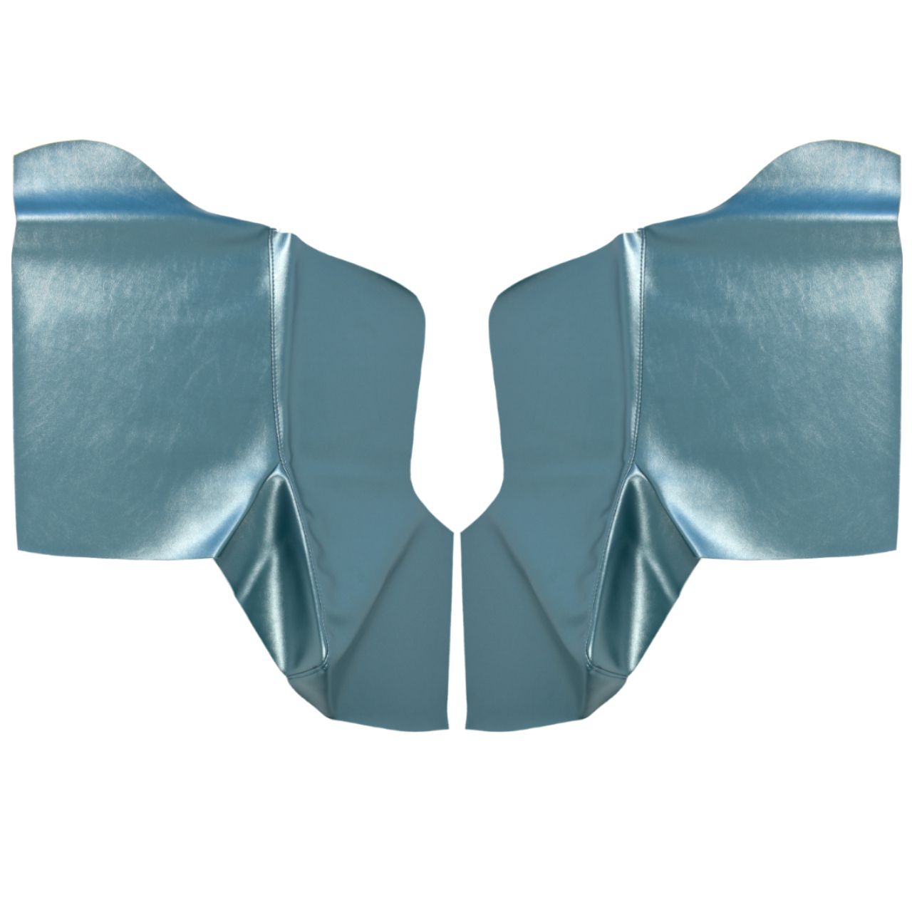 Bezug Seitenwandverkleidung 66-68 Cabrio, Hellblau