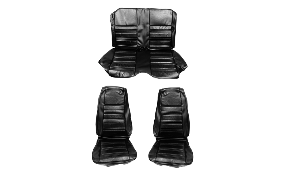 Sitzbezugsatz Standard, 70 Coupe, Schwarz (Black)