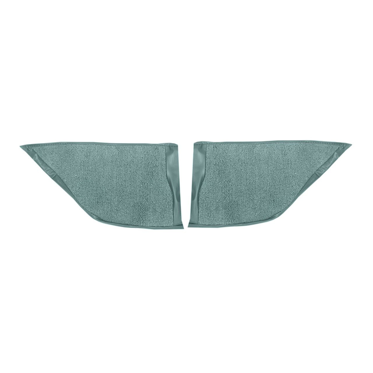 Teppichbezug Fußraumverkleidung, Coupe & Fastback, 65-68, Türkis Teppichbezug Fußraumverkleidung, Coupe & Fastback, 65-68, Türkis
