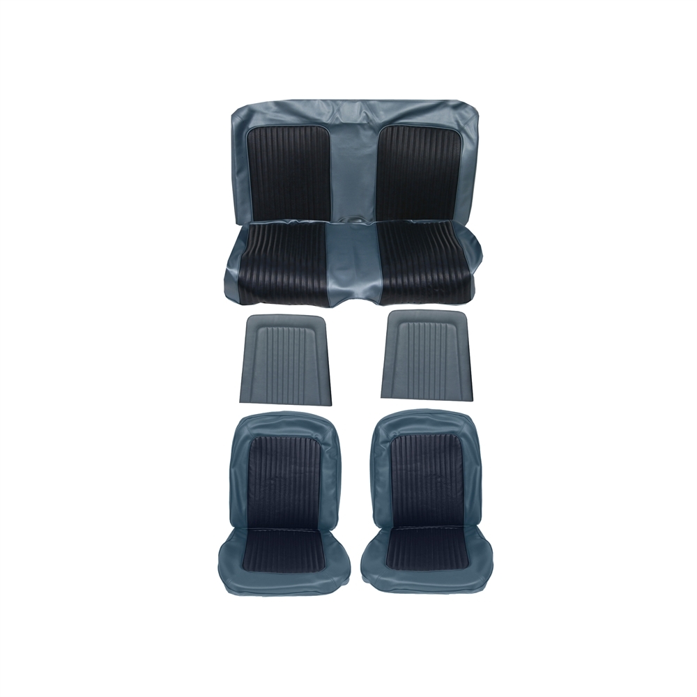 Sitzbezugsatz Standard, 68 Cabriolet, Blau (Blue)