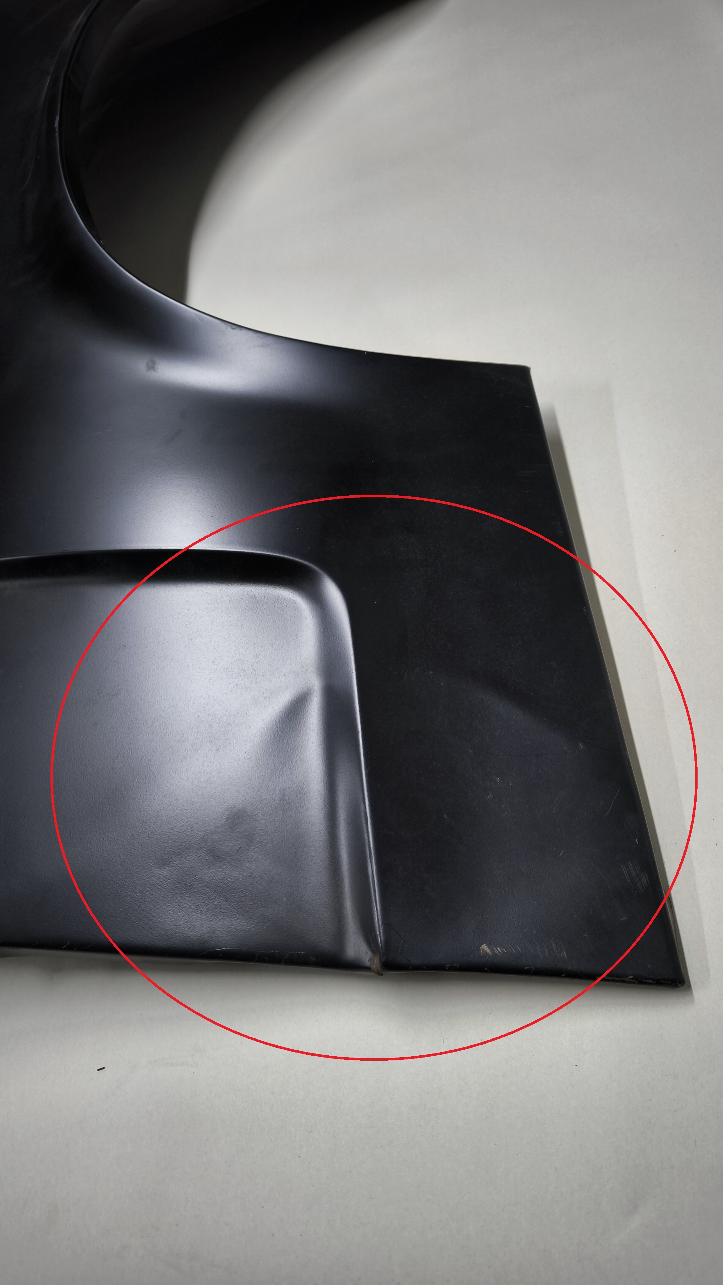 Seitenwand, 68 Cabrio, LH, Früh