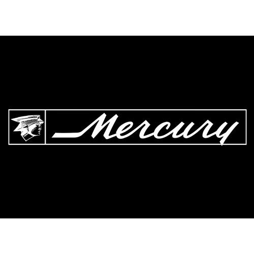 Kotflügelschoner mit - Mercury - Logo