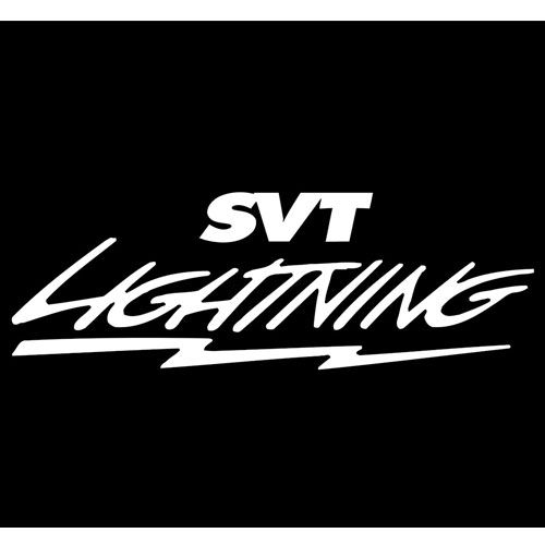 Kotflügelschoner mit - SVT Lightning - Logo, Stück
